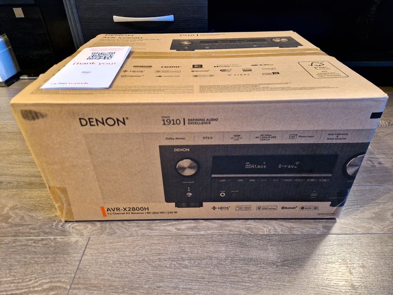 image for Denon AVR-X2800H Brand New