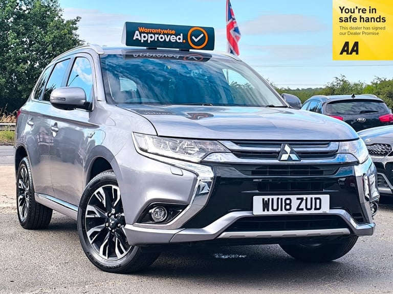 image for 2018 Mitsubishi Outlander 2.0 Plug-in Hybrid PCO Ready 12kWh 4h SUV 5dr 4WD 2 Keys Euro 6 ULEZ Fr...