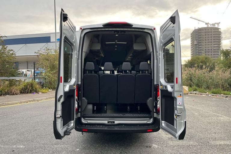 2025 Ford Transit 460 Trend L4 H3 ELWB High Roof 18 Seat Minibus RWD 2.0 EcoBlue 130ps, MANUA Min...