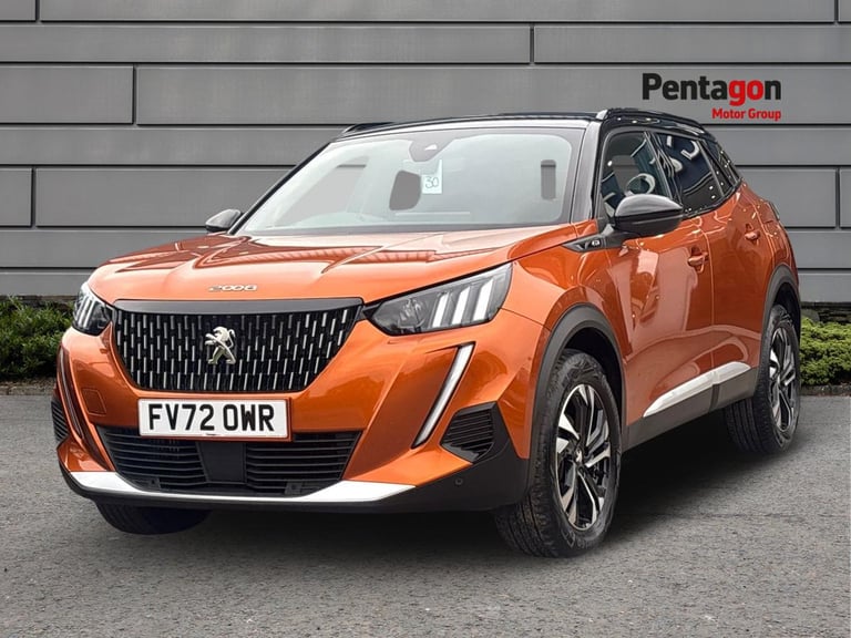  Peugeot 2008 SUV 1.2 Puretech Gt Suv 5dr Petrol Eat Euro 6 s/s 130 Ps Petrol