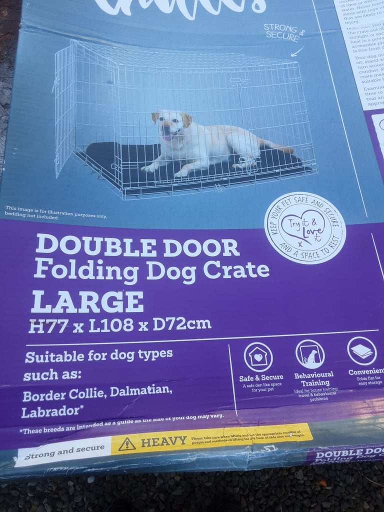 Large dog cage