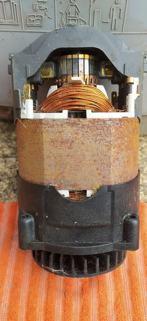 FLYMO ROTARY MOWER ELECTRIC MOTOR.  COLLECTION ONLY.