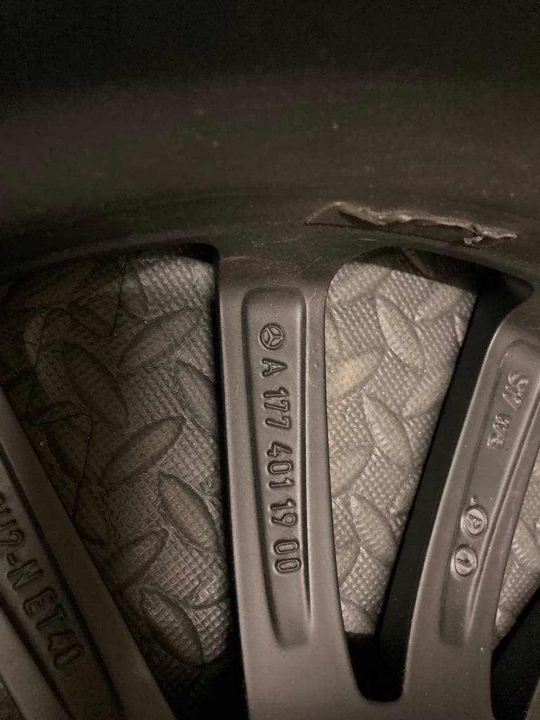 Mercedes Benz AMG A35 19” alloy. 235/35/19 Pirelli PZero tyre.