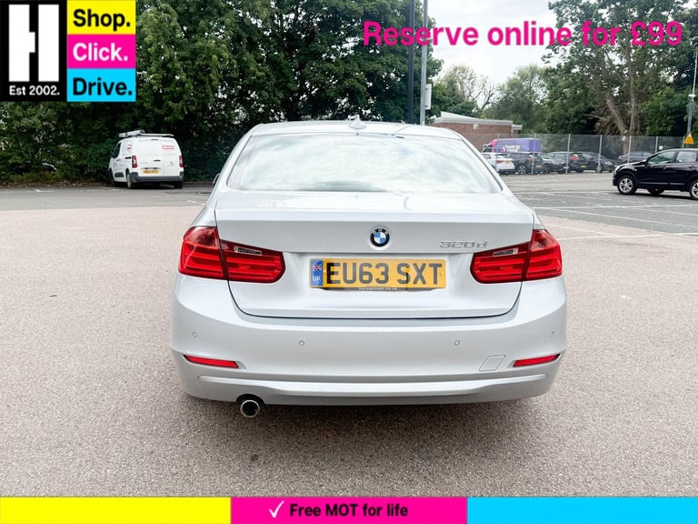 2013 BMW 3 Series 320d EfficientDynamics 4dr Step Auto SALOON DIESEL Automatic