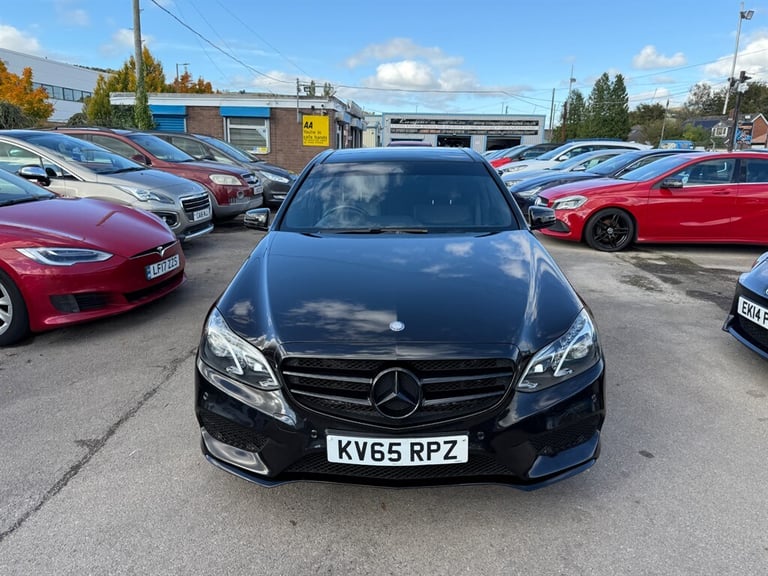 2015 Mercedes-Benz E-Class BLUETEC AMG NIGHT EDITION PREMIUM Saloon Diesel Automatic
