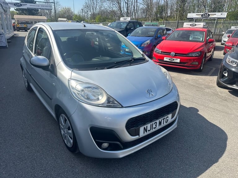 2013 Peugeot 107 1.0 Active 5dr HATCHBACK PETROL Manual