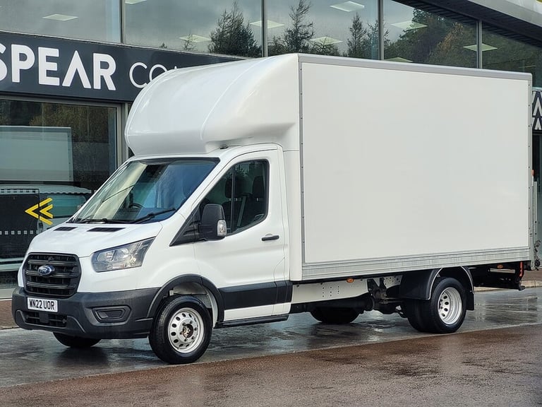 2022 Ford Transit 350 EcoBlue Leader Luton TDCI 130ps 4.1m with Air Con, Tail Lift &amp; 1 Owner ...