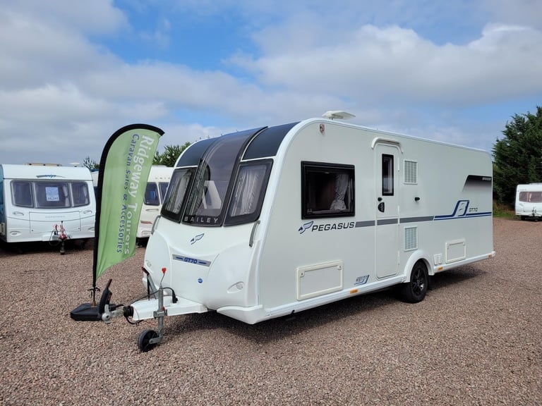 image for Bailey Pegasus GT70 Brindisi 2018 Single Axle 4 Berth - Fixed Island Bed, ATC