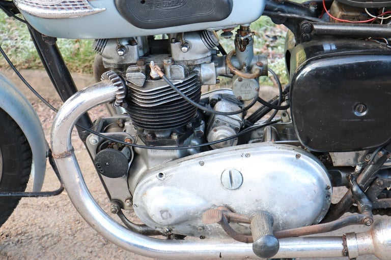 Triumph Tiger T110 1957 pretty original and pretty much untouched! 