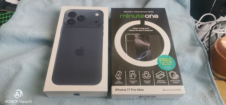 image for Iphone 17 pro max blue 256gb