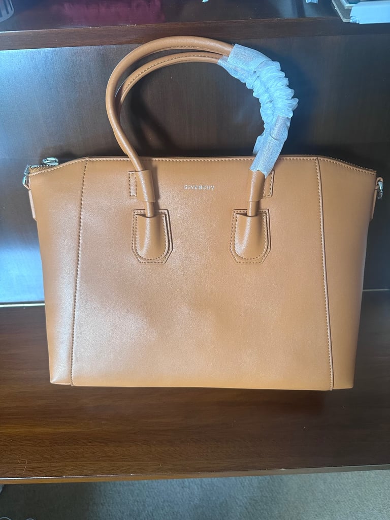 image for Leather handbag - Brown colour - Givenchy