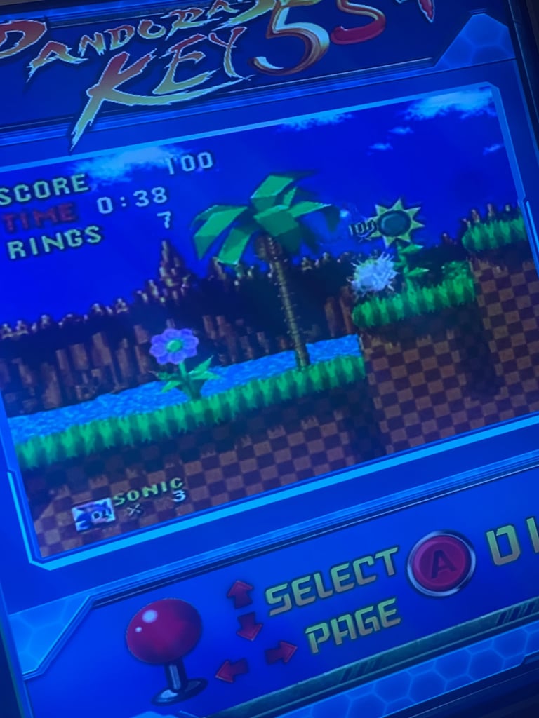 Pandora gameing box with over a 1000 retro  games on 