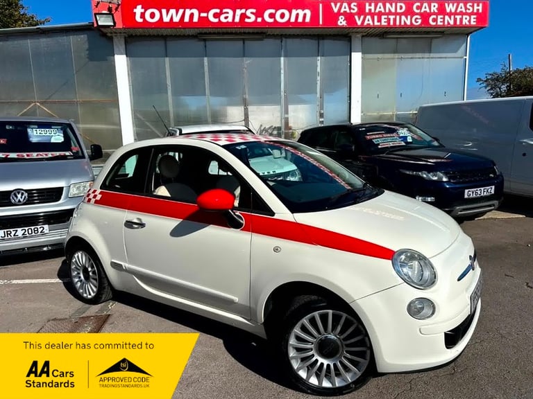 image for Fiat 500 POP -ONLY 49543 MILES, ELECTRIC MIRRORS, RADIO CD, LEATHER &amp; CLOTH TRIM