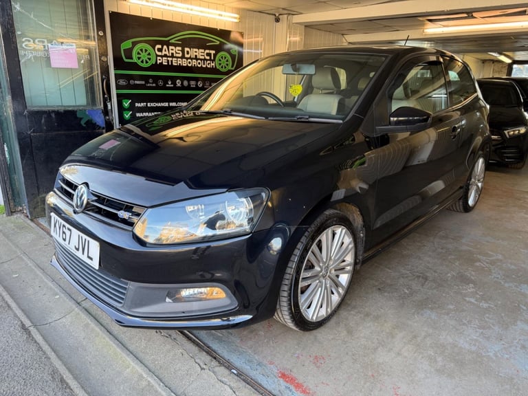 2017 Volkswagen Polo 1.4 TSI ACT BlueGT Euro 6 (s/s) 3dr HATCHBACK Petrol Manual