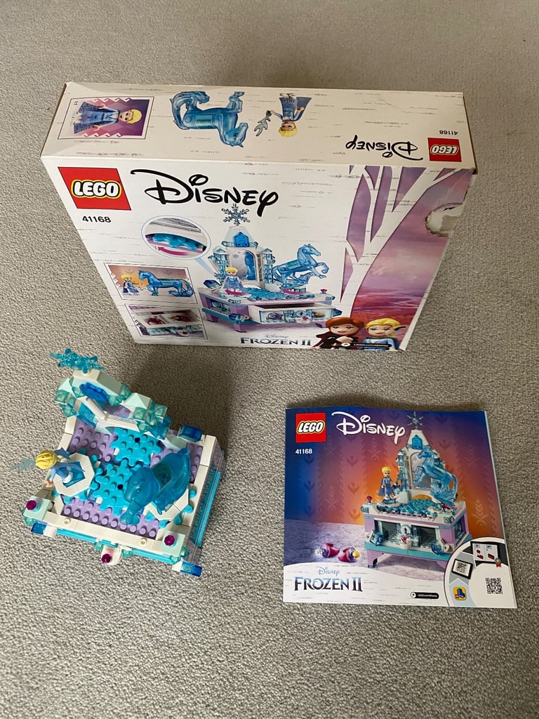 Lego Disney Elsa's jewellery Box 41168 complete, bagged, with instructions & box