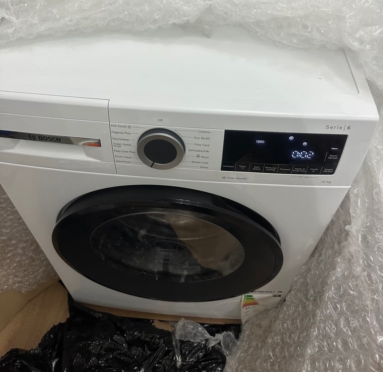 X display brand new Bosch 6 series washing machine 10 kg