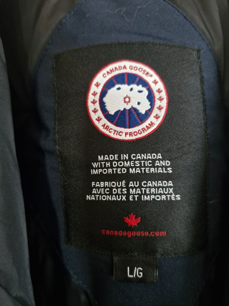 Canada goose coat