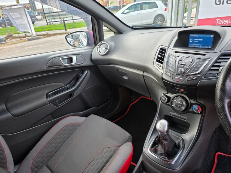 2017 Ford Fiesta 1.0 EcoBoost 140 ST-Line Black 3dr HATCHBACK Petrol Manual