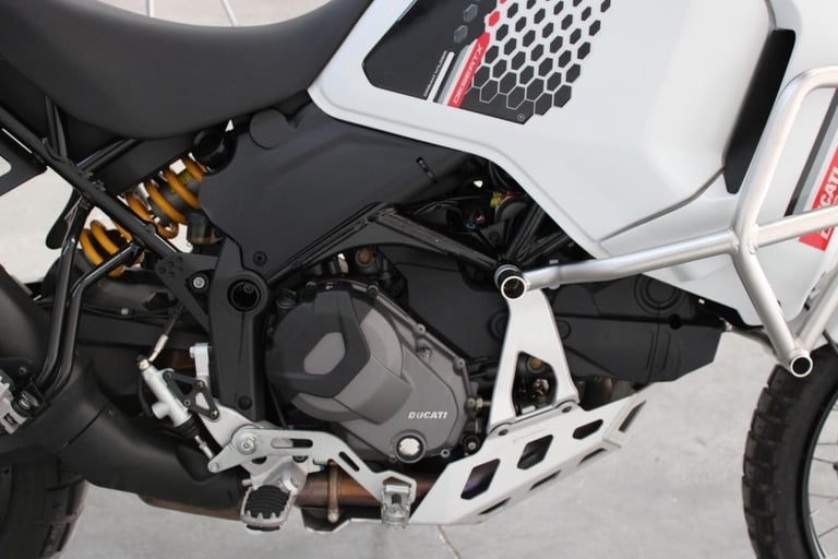 2022 Ducati Desert X in White Silk