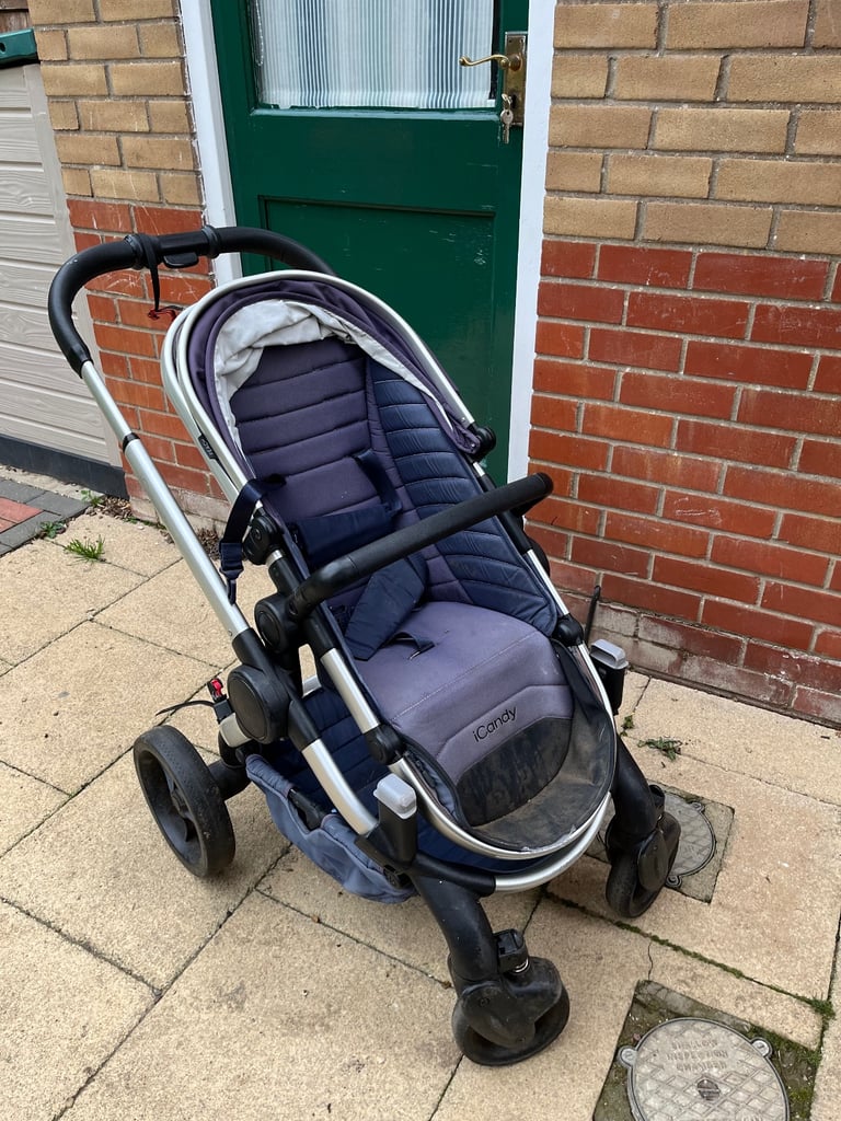 Double pushchair and cot carrier