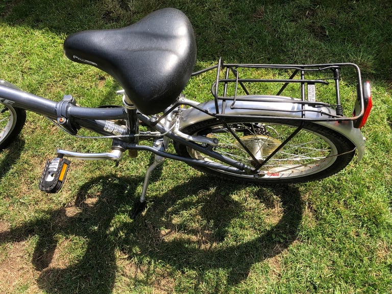 Enfold Lite Probike Foldable Travel Bicycle 5 Gears Grey