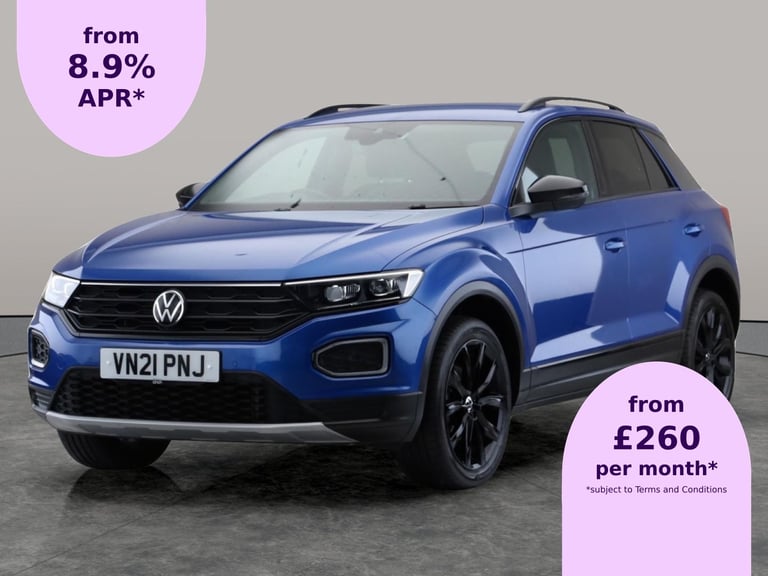 2021 Volkswagen T-Roc 1.5 TSI EVO Black Edition 5dr DSG HATCHBACK PETROL Automatic