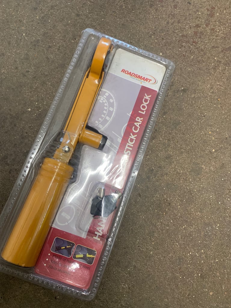 Handbrake and gearstick car lock ( brand new )