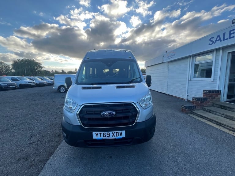 2019 69 FORD TRANSIT 2.0 460 ECOBLUE TREND MINIBUS DOUBLE CAB 5DR DIESEL MANUAL 
