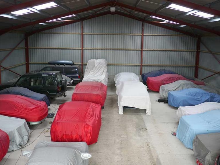 image for CLASSIC CAR STORAGE - INDOOR JUST £150 PM - HAMPSHIRE - TRANSPORT AVAILABLE