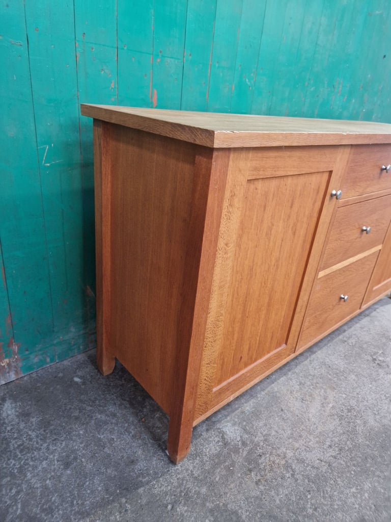 Next oak veneer sideboard 