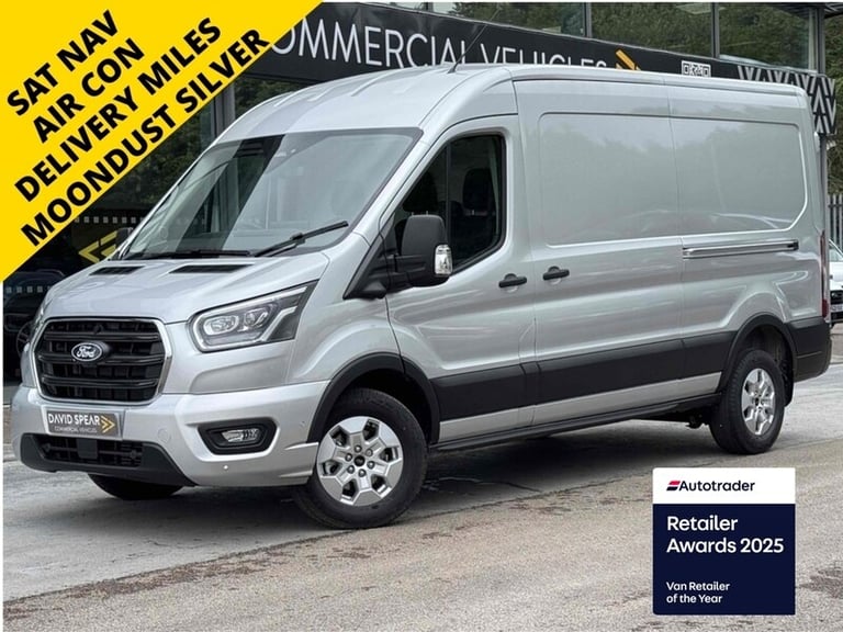 2025 Ford Transit TDCI 165ps 350 Limited L3H2 Lwb  Auto with New Digital Screen, Sat Nav &amp; Re...