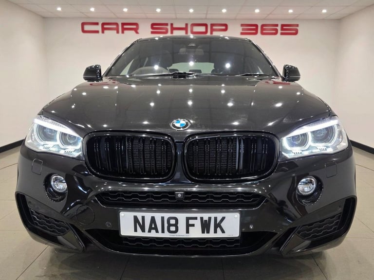 2018 18 BMW X6 3.0 30D M SPORT SUV 5DR DIESEL AUTO XDRIVE EURO 6 (S/S) (258 PS) 