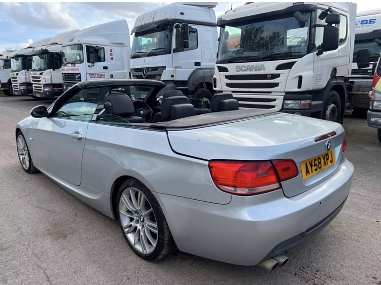 2008 BMW 3 SERIES 325I M SPORT CONVERTIBLE 3.0 PETROL DAMAGED SALVAGE HPI CLEAR