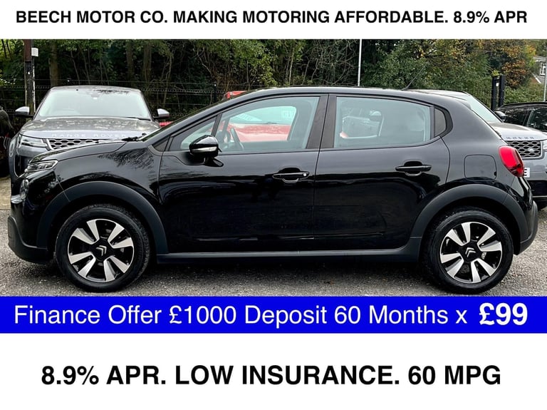 2018 Citroen C3 1.2 PureTech Feel Euro 6 5dr HATCHBACK Petrol Manual
