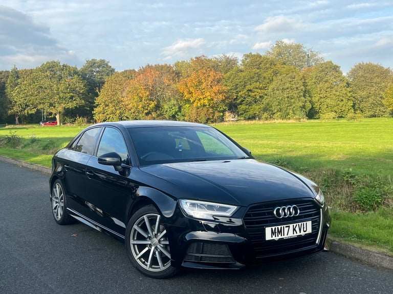 2017 Audi A3 1.4 TFSI Black Edition 4dr S Tronic SALOON Petrol Automatic