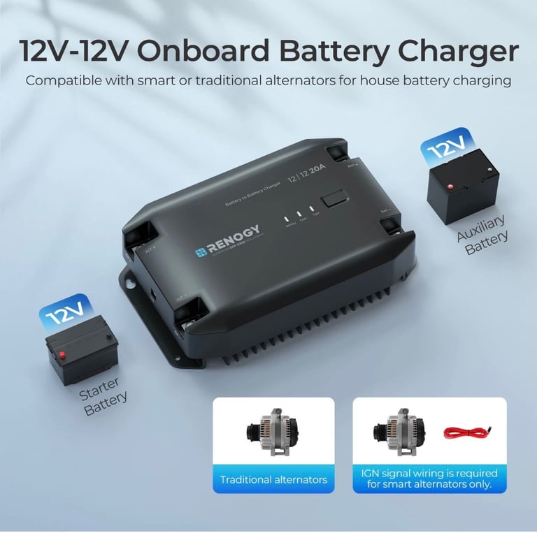 Renogy DC TO DC charger lithium 40A
