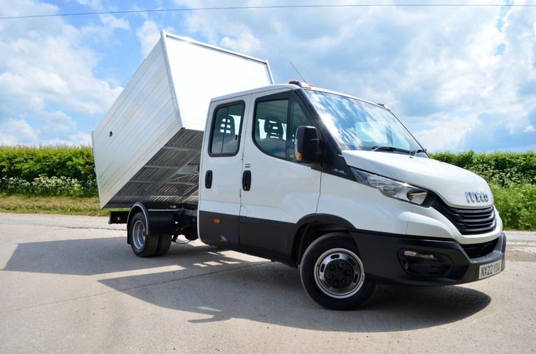 image for 2022 Iveco Daily 35C Doublecab 7 Seat Arb Tipper CHASSIS CAB Diesel Manual