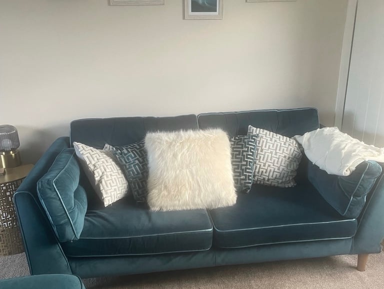 Sofology Sofa Set – 2 & 3 Seater with Footstool