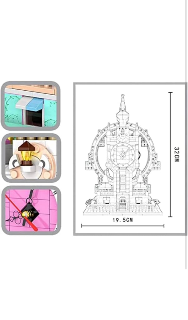 New TimeSprit Time Wheel 92033 Building Blocks Set Good Quality Bricks Toy Kits