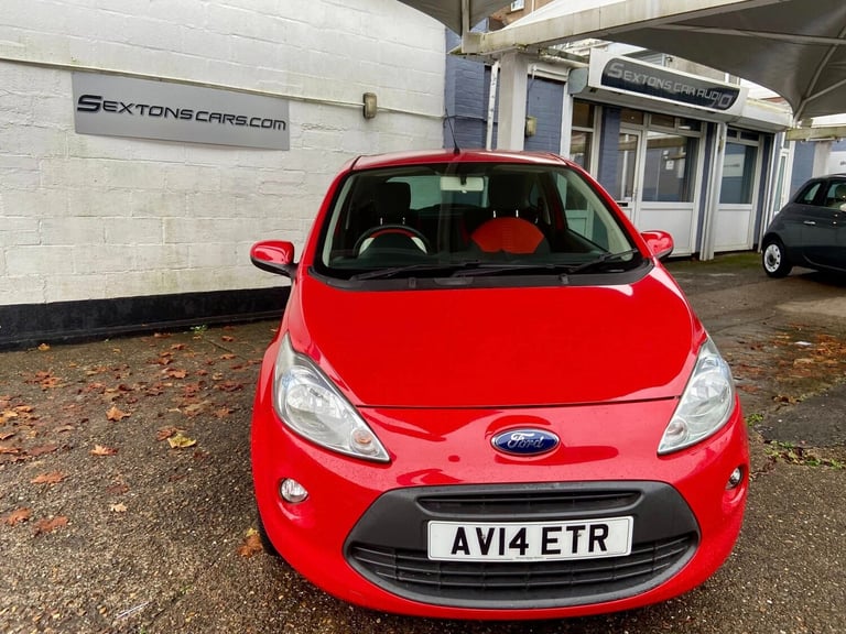 2014 Ford Ka 1.2 Zetec 3dr [Start Stop] HATCHBACK Petrol Manual