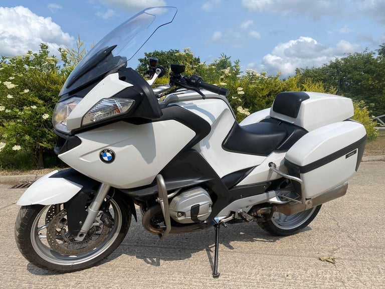 2012 62 BMW R1200RT MU EX POLICE WHITE FSH R 1200 RT VERY CLEAN INC VAT