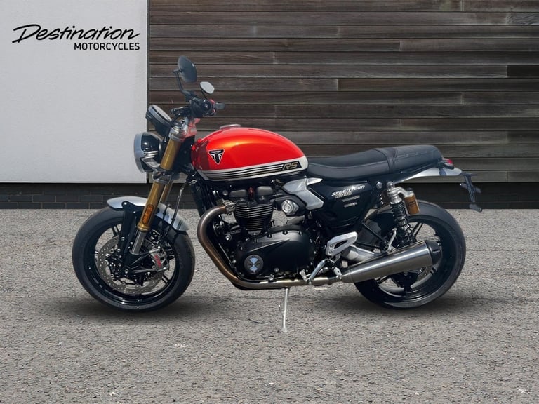 2025 Triumph Speed Twin 1200 RS STANDARD COLOUR black Manual