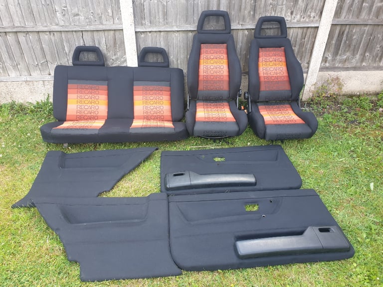 MK2 VW GOLF 3DR CUSTOM RECARO INTERIOR 