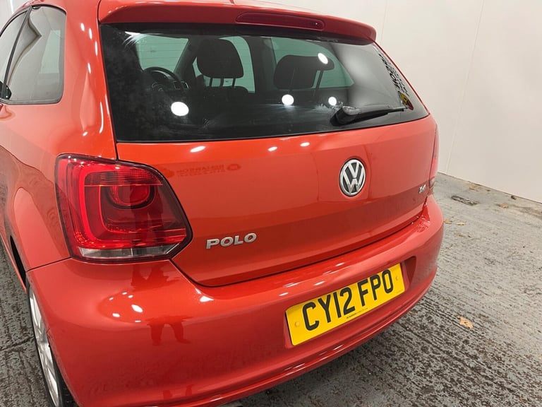 2012 Volkswagen Polo 1.4 Match DSG Euro 5 3dr Hatchback Petrol Automatic
