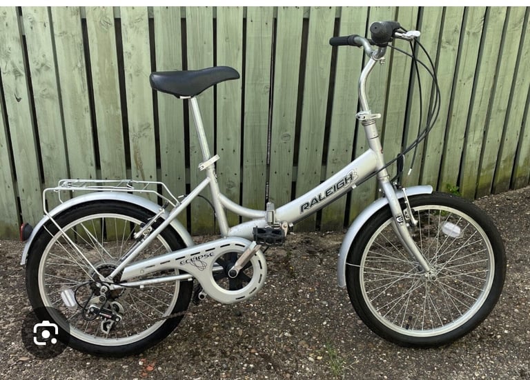 Raleigh eclipse folding bike 