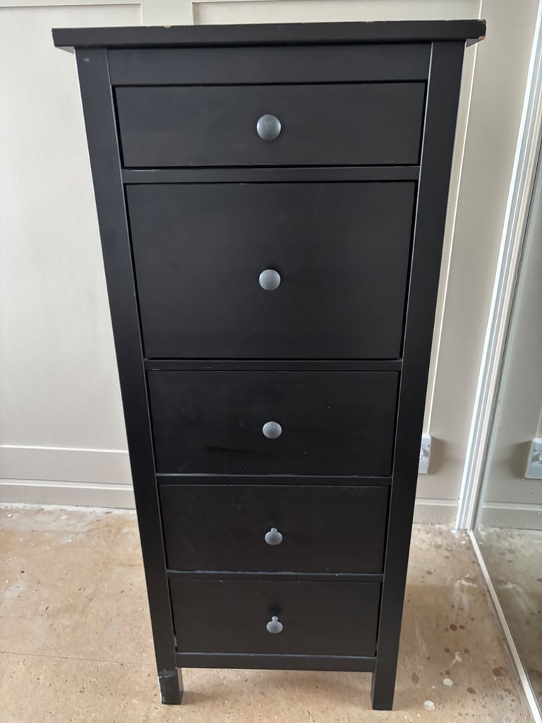 image for IKEA tall chest drawers x2