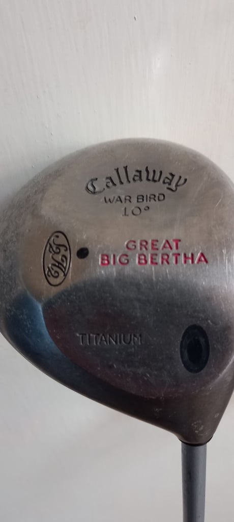 image for R/H Callaway Great Big Bertha War Bird Driver With Graphite Shaft