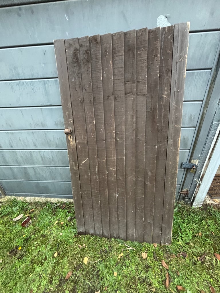 Side gate, shed door 1700mm high x 892mm wide x 45mm thick