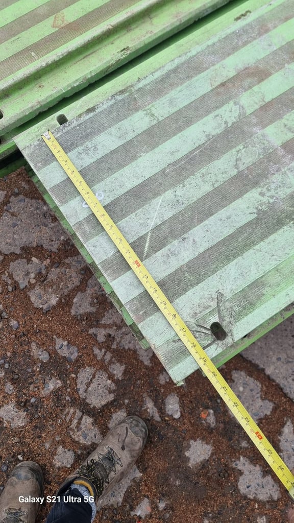 Ex MOD ground protection boards