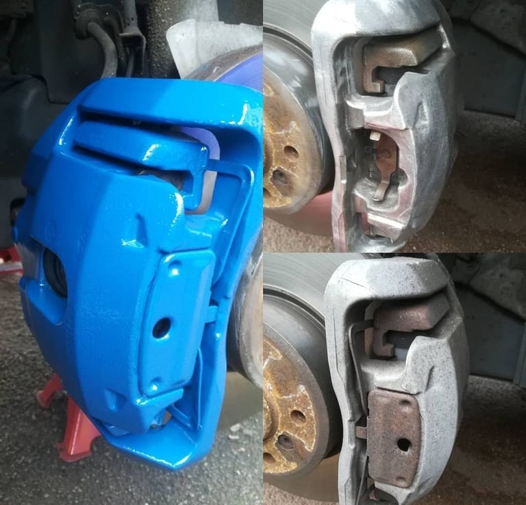 BMW brake calipers 